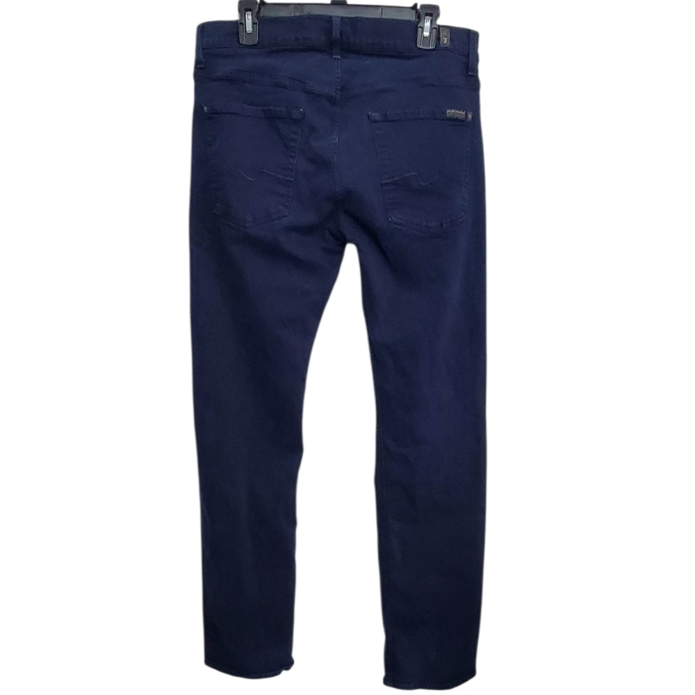 Seven For All Mainkind Navy Blue Mens Pants. Size 33. - Picture 7 of 13